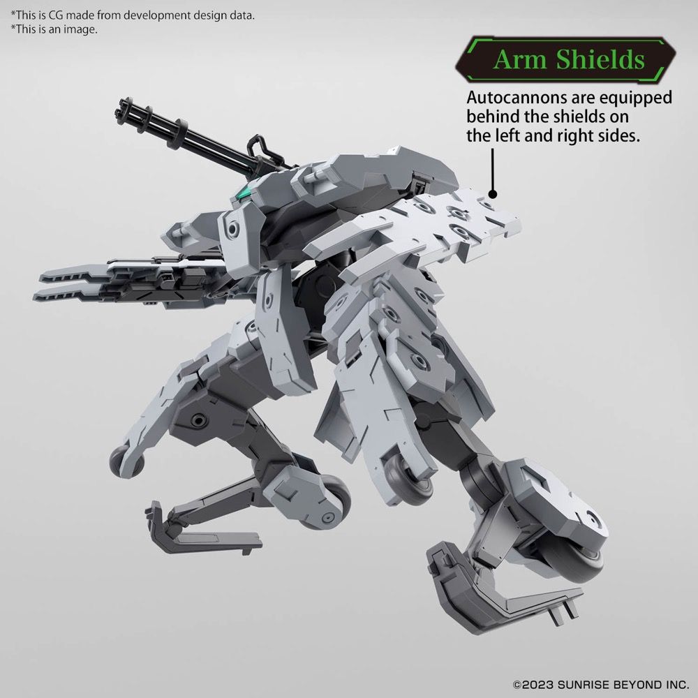 Bandai HG 1/72 Kyoukai Senki #21 AMAIM Bunyip Ginga Plastic Model Kit - Build Your Own Mecha Robot for Display & Collection