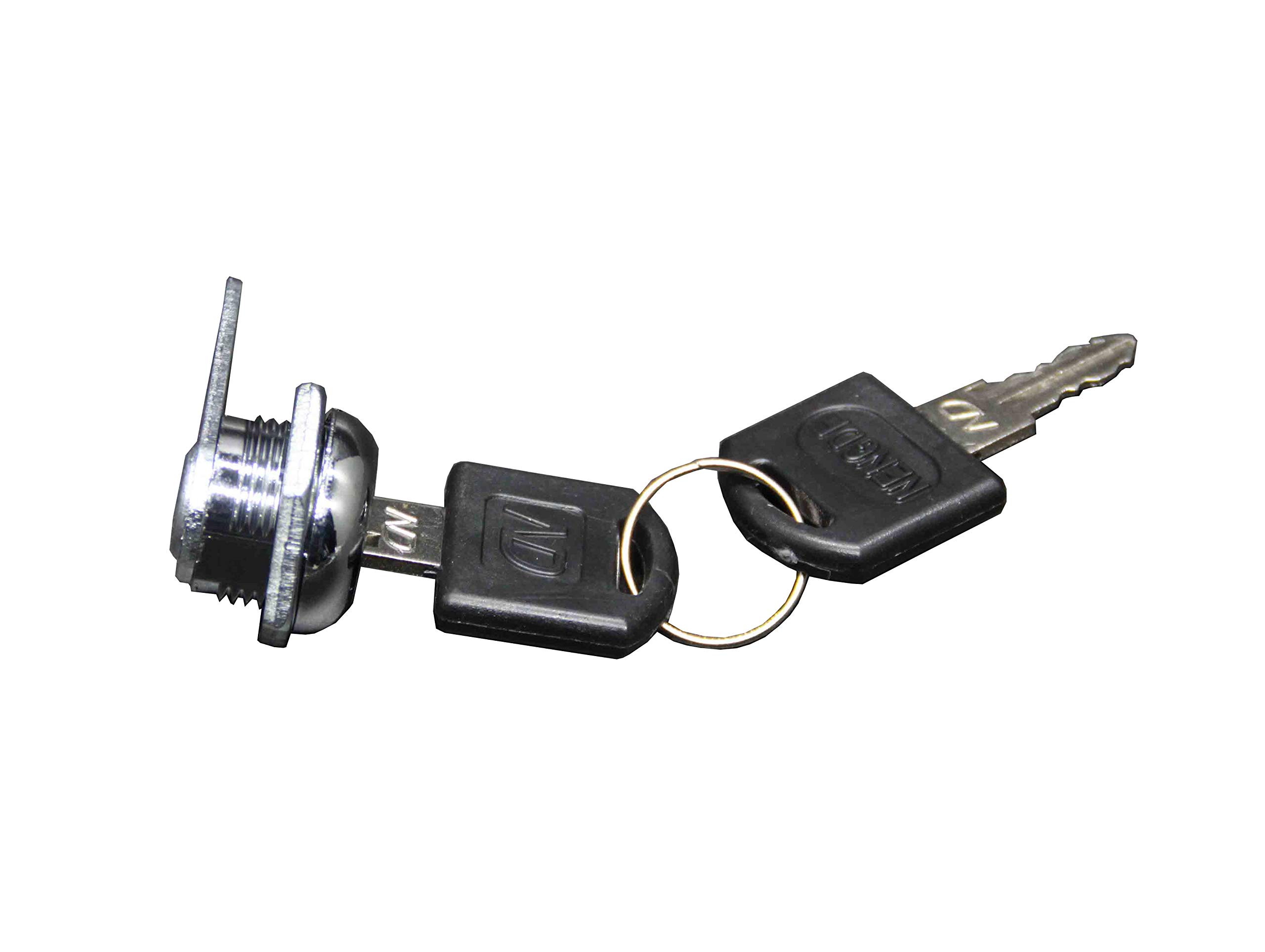 FixtureDisplays® 4-Pack Cam Locks for Suggestion Mailbox & Donation Box - Secure Cabinet Locking Mechanism (Model 15211 LOCK-4PK-SNL) - Ideal for Offices, Schools, and Public Spaces