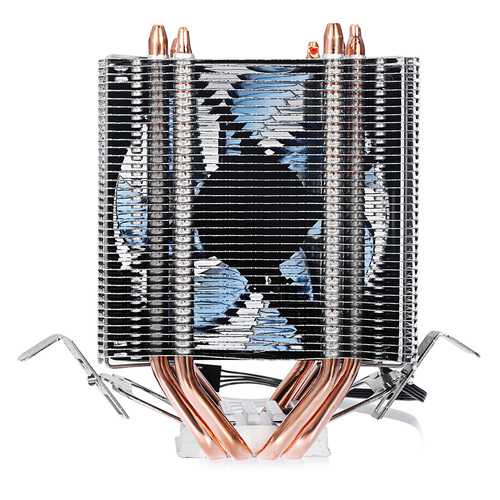 High Performance Aluminum LED CPU Cooler with Heat Sink - Compatible with Intel LGA 1156/1155/1150/775 & AMD - Perfect for Gaming PCs and Workstation Builds
