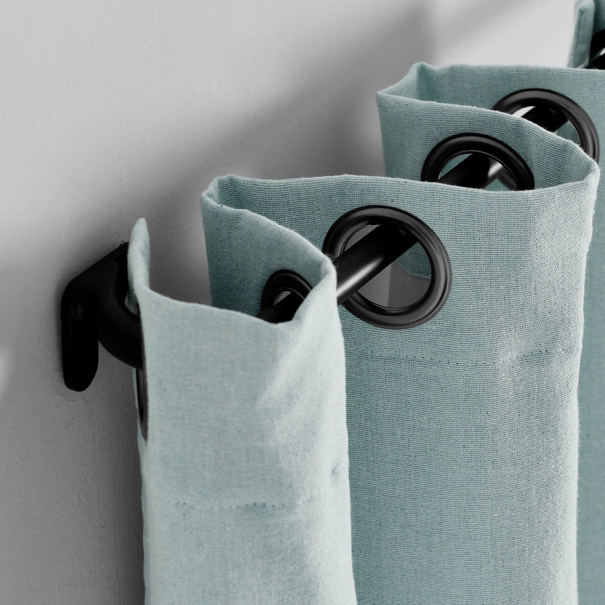 Blackout Curtains for Bedroom - Thermal Insulated Faux Linen Window Panels with Grommet Top for Noise Reduction & Light Blocking - Perfect for Home, Office, and Nursery
