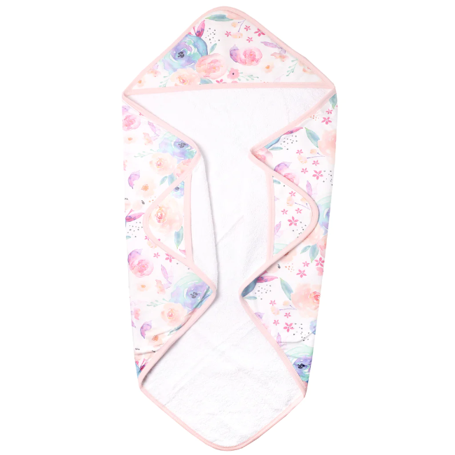 Premium Copper Pearl Knit Hooded Baby Towel - Soft & Absorbent for Newborns, Infants & Toddlers - Perfect for Bath Time, Swimming & Beach Outings