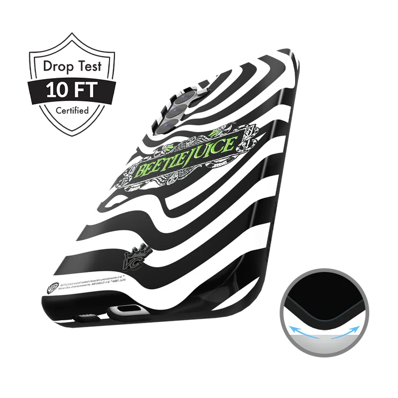 Beetlejuice It's Showtime Samsung Phone Case - Durable Protective Cover for Samsung Galaxy - Perfect for Halloween, Cosplay & Movie Fans