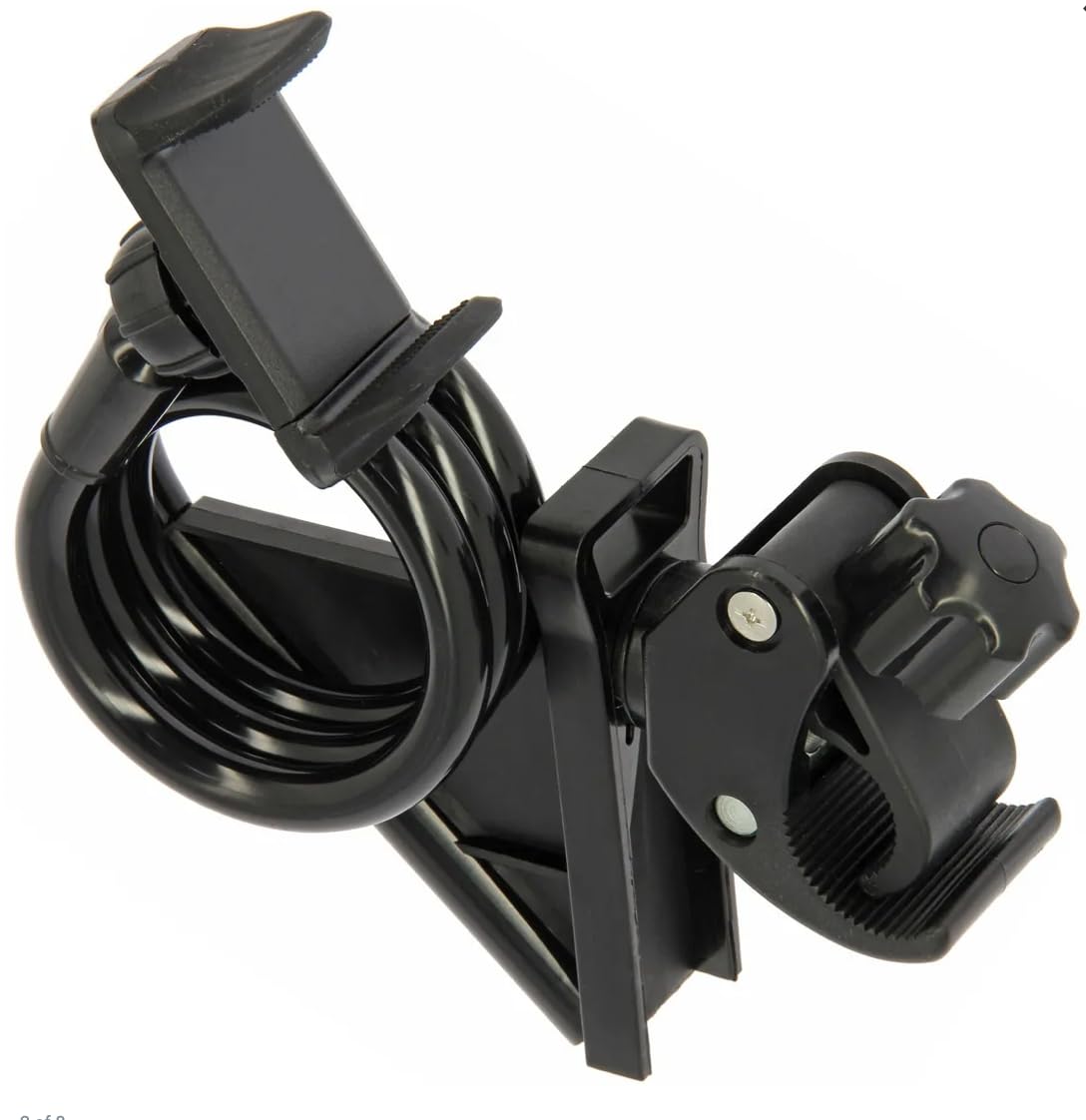 NGT Universal Phone Holder with Chair Mount & Flexible Arm - Boat, Car, Office, Home Use - Compatible with All Smartphones