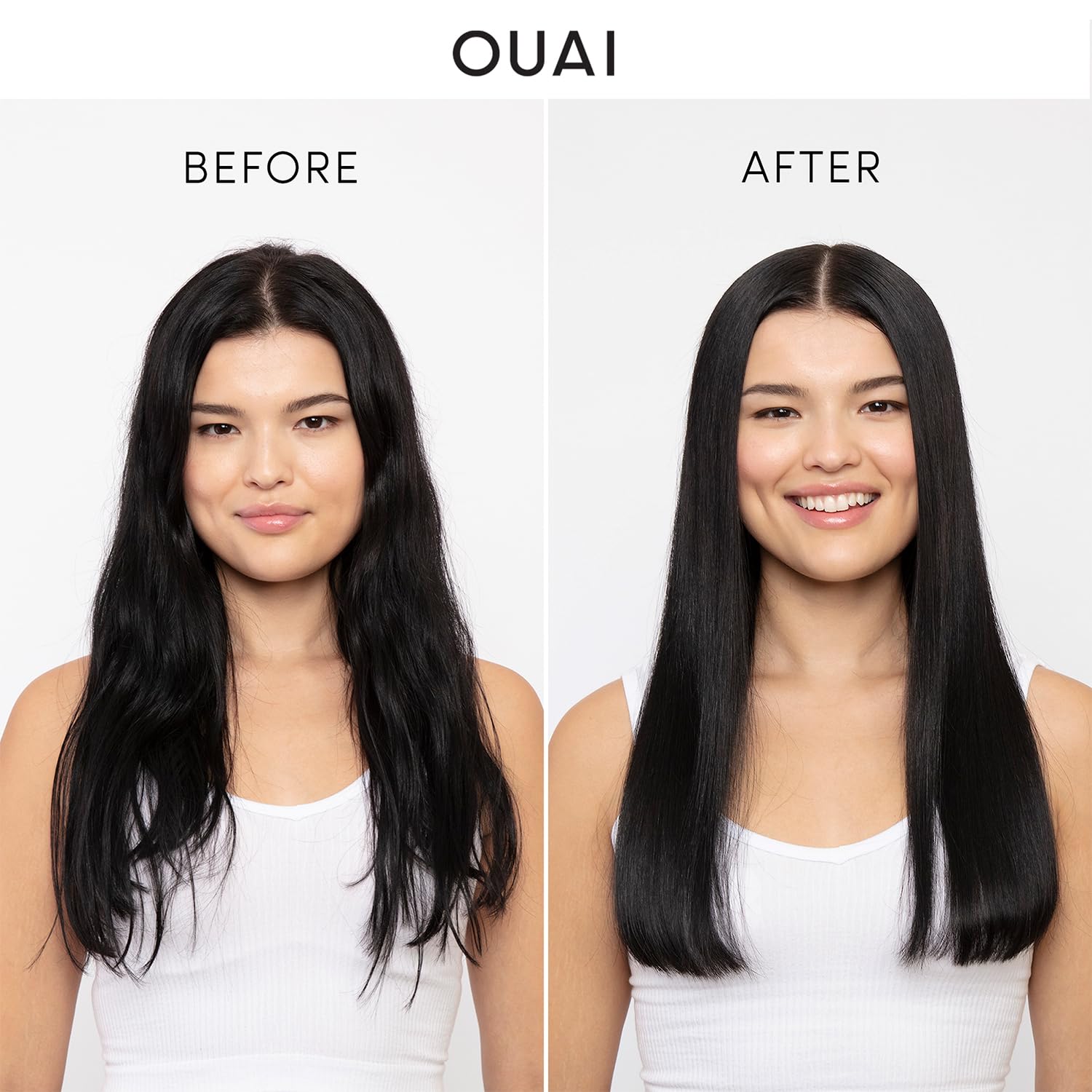 OUAI Fine Hair Shampoo, Conditioner & Hair Mask Set - Volumizing, Strengthening & Repairing for Thin Hair - 3 Piece Hair Care Kit (10oz Shampoo, 10oz Conditioner, 8oz Treatment) - Perfect for Daily Use & Salon-Quality Results at Home