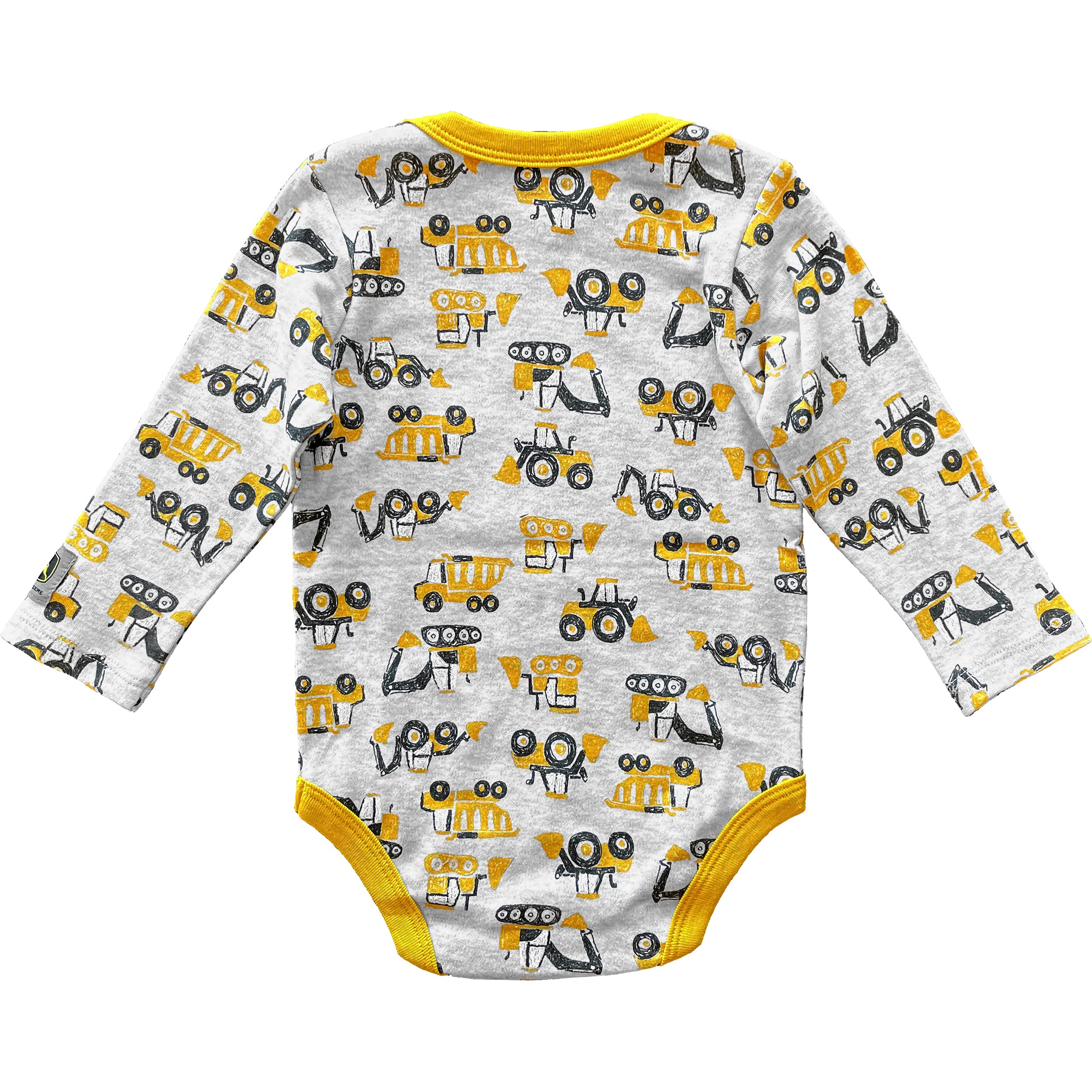 John Deere Baby Boys' Bodysuit - 100% Cotton Infant Onesie for Playtime & Outdoor Adventures