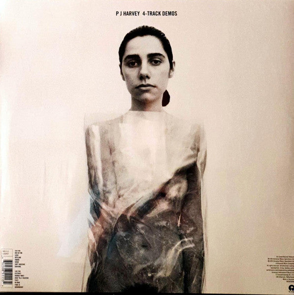 PJ Harvey 4 Track Demos LP Vinyl Record Album - Limited Edition 180 Gram Reissue Mint Condition - Perfect for Vinyl Collectors & Music Enthusiasts