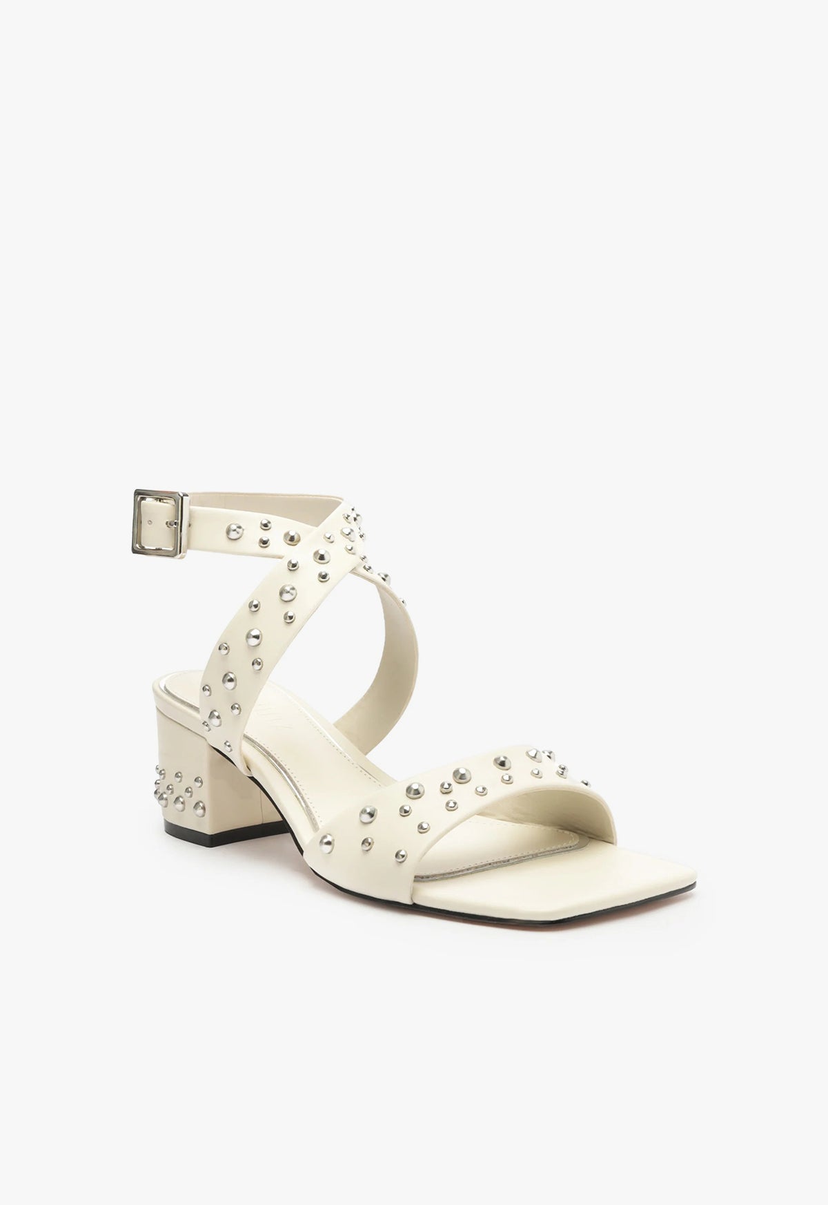 Lizzy Mid Block Heel Leather Sandals for Women - Comfortable & Stylish Summer Walking Shoes for Beach, Vacation, and Casual Outings