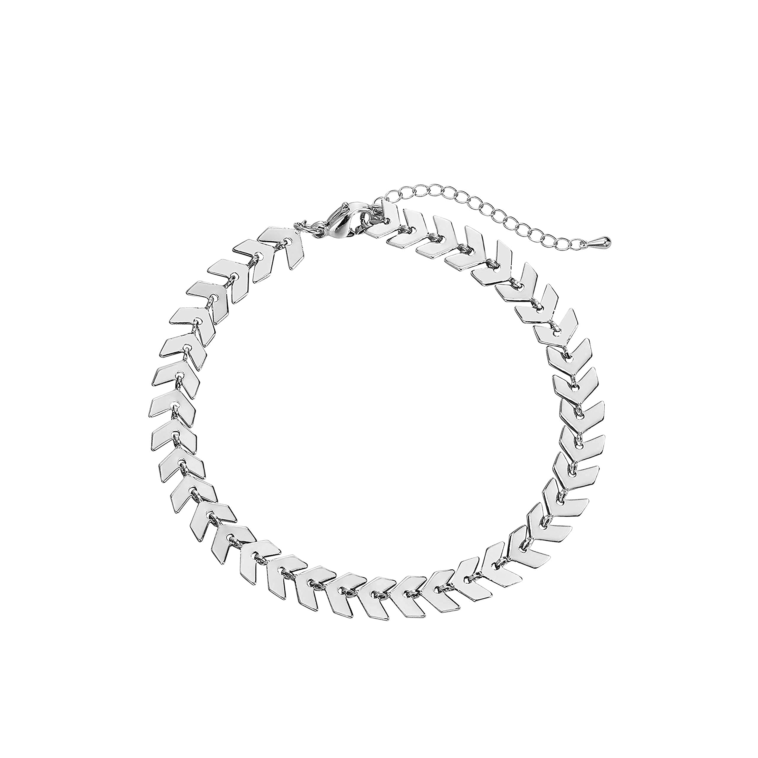 Elegant 18K Gold Plated Women's Bracelet Set - Cuban, Snake, Coin, Fishbone & Twisted Rope Designs | Perfect Jewelry Gift for Women & Girls | Ideal for Parties, Weddings & Everyday Wear