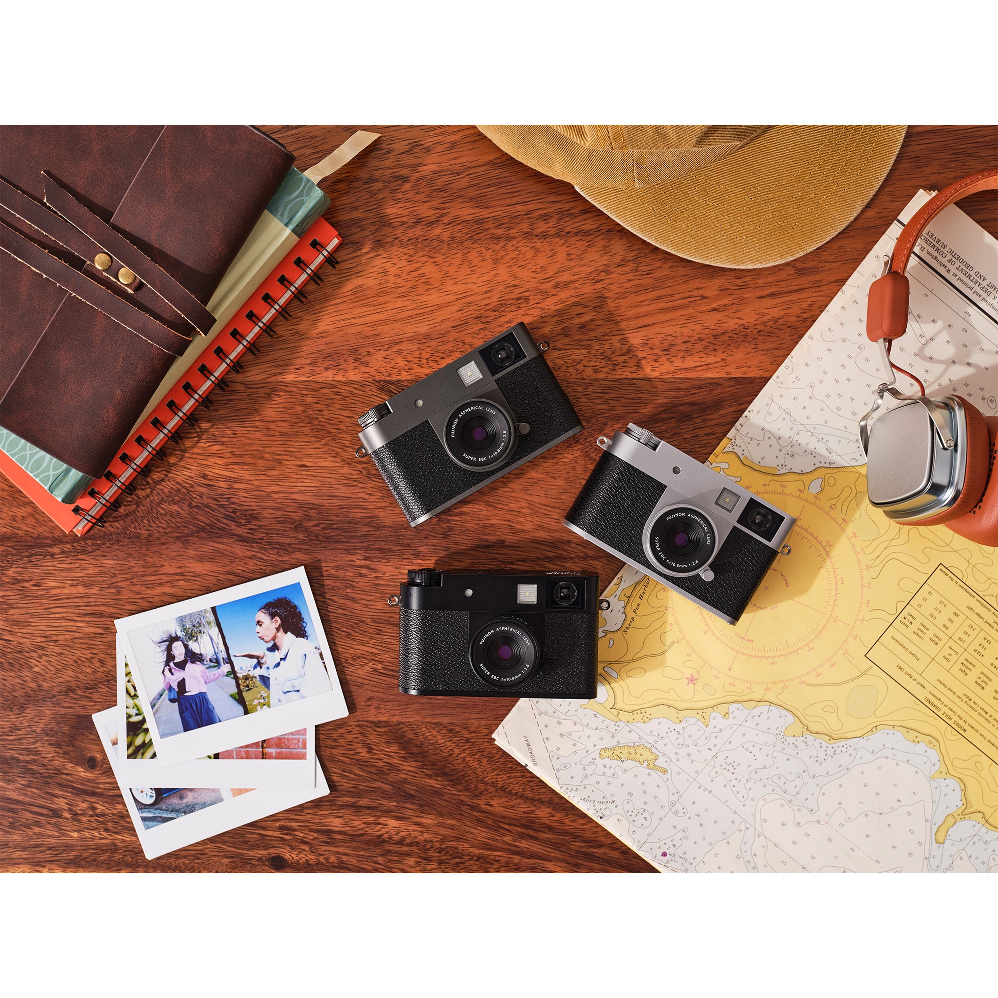 Fujifilm X Premium Compact Digital Camera - Charcoal Silver | High-Quality Travel & Street Photography Camera for Enthusiasts