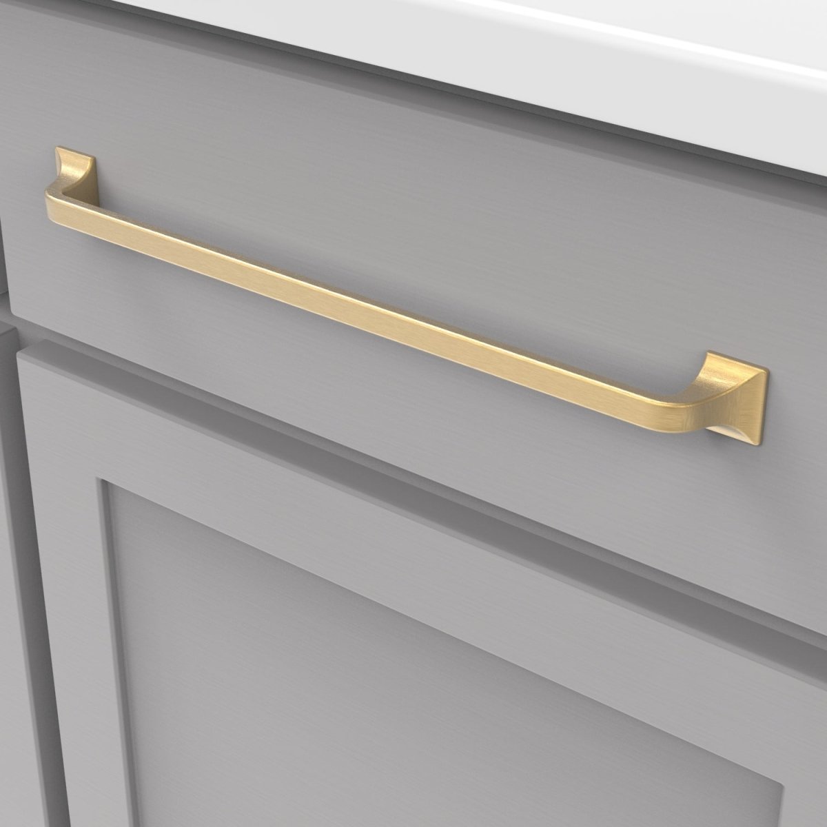 12 Inch Drawer Pulls Cabinet Handles - Hickory Hardware - Center to Center Mounting - Perfect for Kitchen Cabinets, Bathroom Vanities & Furniture Drawers