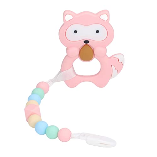 Organic Baby Teething Toy - Soft Silicone Chew Toy for Soothing Sore Gums | BPA-Free, Easy to Clean | Perfect for Infants 3-12 Months | Home & On-the-Go Relief