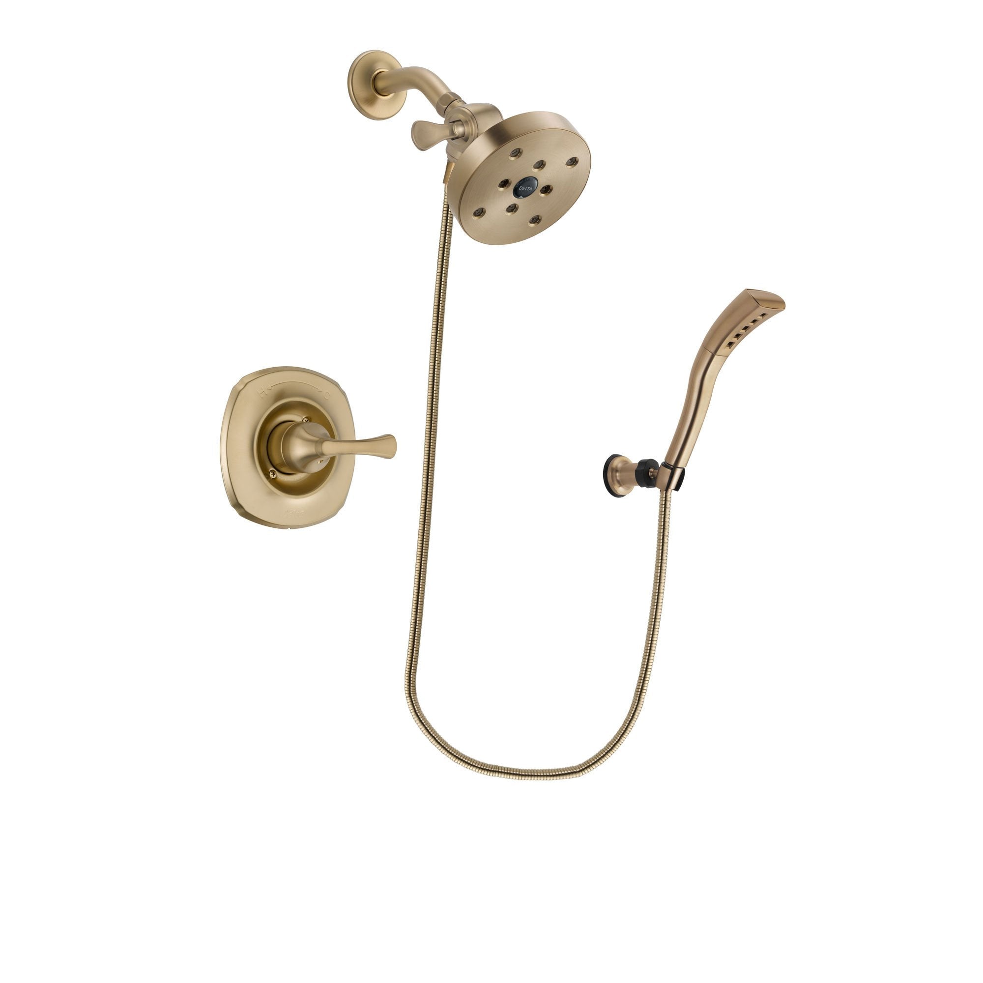 Delta Addison Champagne Bronze Shower Faucet System with 5.5