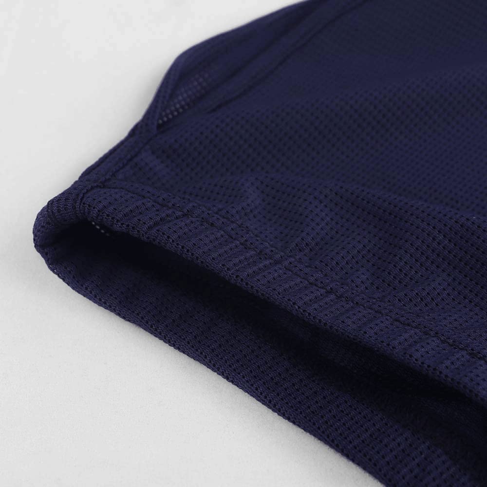 **Men's Athletic Split Side Shorts - Breathable Mesh Workout Shorts for Running, Gym & Sports - Sexy Large Split Sides Design**