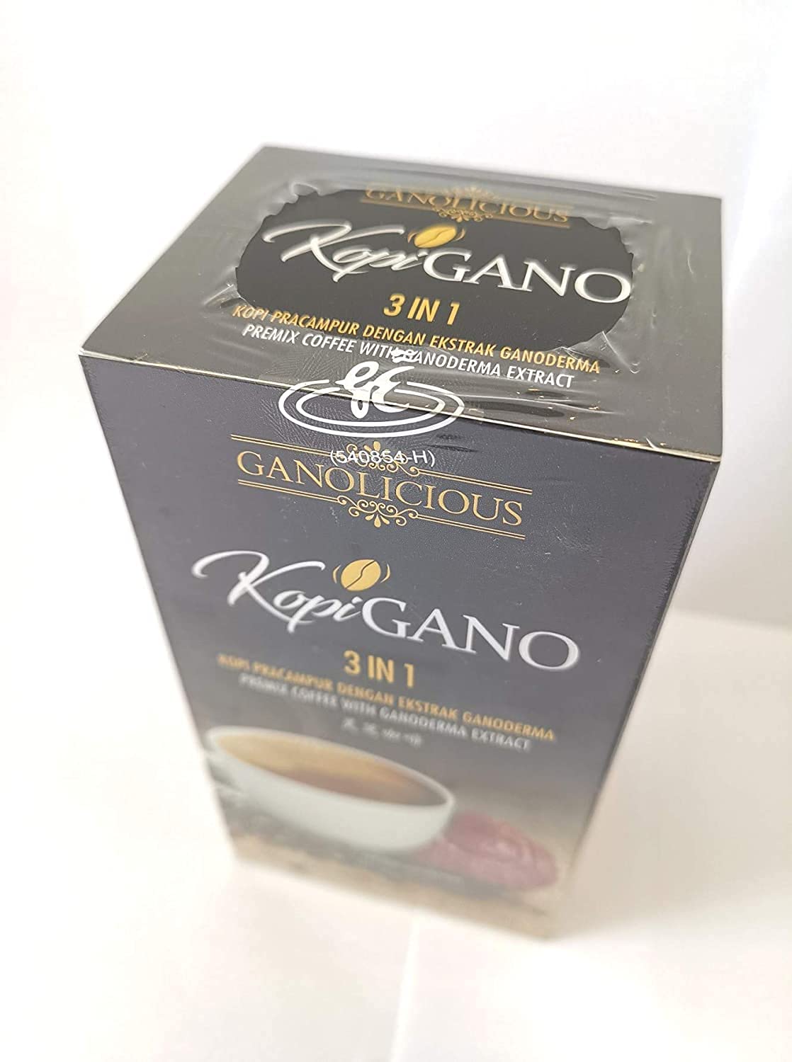 Premium Gano Excel 3-in-1 Ganoderma Coffee - 10 Box Pack (60 Sachets) - Immune Support & Energy Boost - Perfect for Office, Travel & Home Brewing