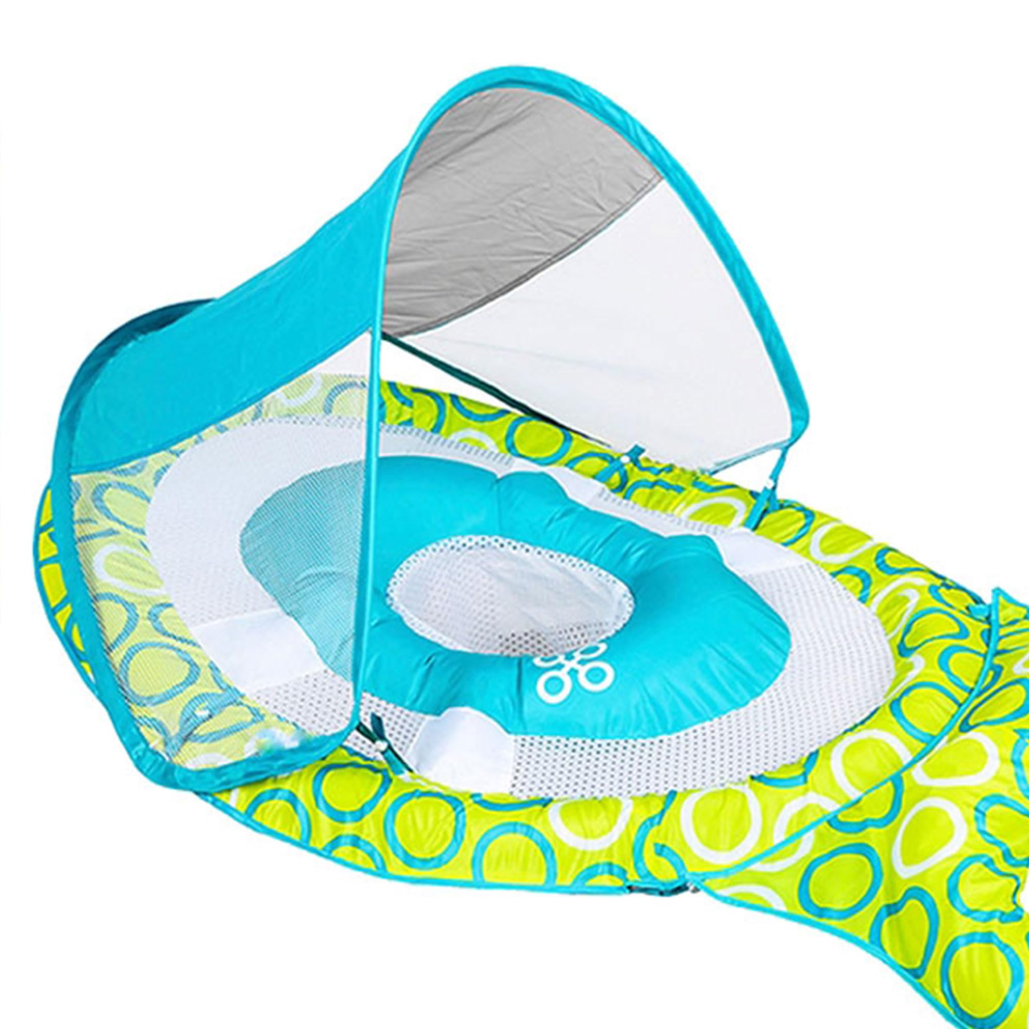 Swimways Mommy and Me Baby Pool Float for 9-24 Months - Inflatable Spring Float for Toddler & Parent Bonding in Pool, Beach, or Lake