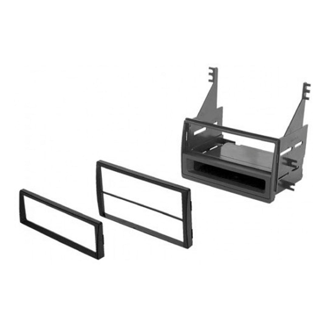 2005-2006 Nissan Altima Car Stereo - Single DIN & Double DIN Radio Installation Kit with ISO Mount & Storage Pocket | Perfect for Aftermarket Audio Upgrades & Custom Dash Installations