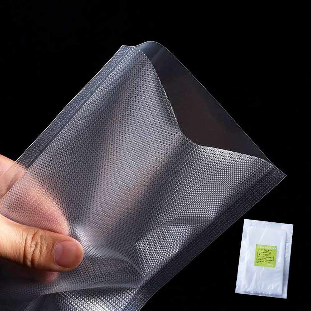 100 Pack Vacuum Sealer Bags - 50 Pint (6