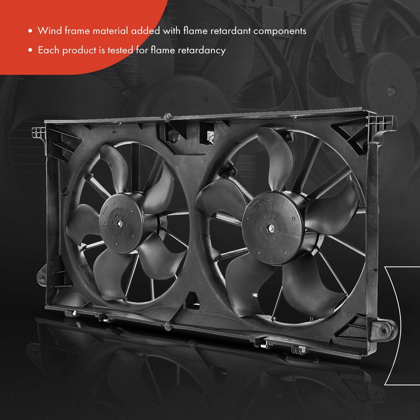 Premium A/C Condenser & Cooling Fan Assembly for Ford F-150 2015-2019, Expedition 2018-2028 & Lincoln Navigator 2018-2019 | 2.7L 3.3L 3.5L 5.0L Engine | Replacement for FL3Z19712B, JL3Z8C607B | 2-Piece Set | Perfect for Summer Cooling & Off-Road Adventures