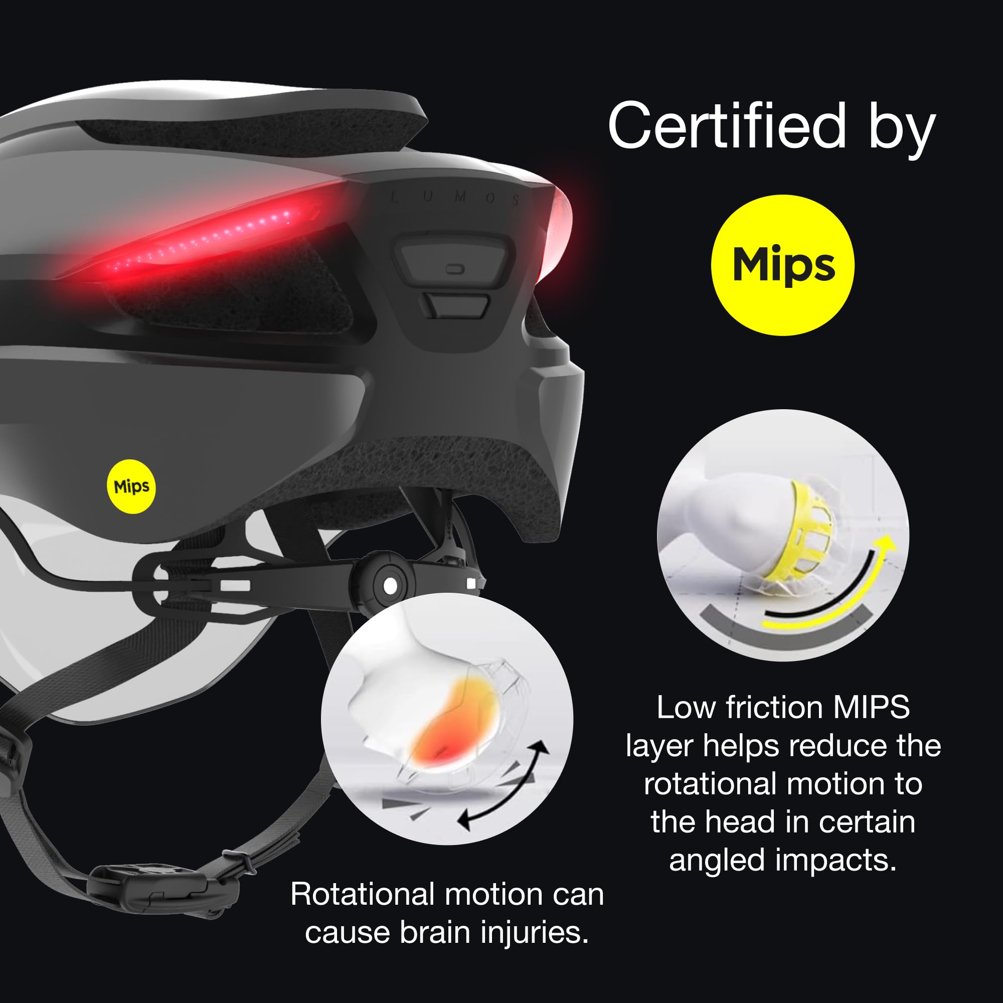 Lumos Ultra Smart E-Bike Helmet with LED Lights - NTA 8776 Certified Safety Helmet for Adults with Retractable Face Shield & App Control - Perfect for E-Bikes, Scooters, Cycling & Commuting - Ideal for Urban Riders & Outdoor Enthusiasts