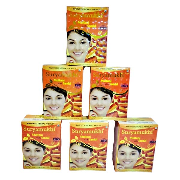 Natural Multani Mitti Powder for Face Pack | Pure Fuller's Earth Clay with Sandalwood | Skin Brightening & Oil Control | DIY Face Mask & Beauty Treatments