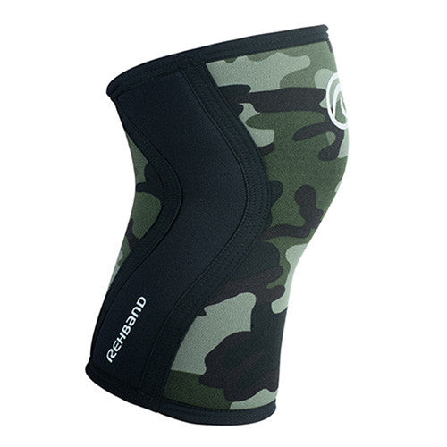Rehband Rx Knee Sleeve 5mm - Compression Support for CrossFit, Weightlifting & Basketball - Relieves Pain & Enhances Performance