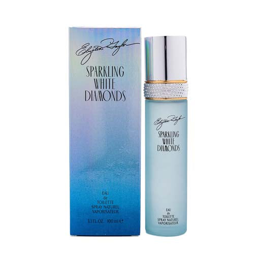 Elizabeth Taylor White Diamonds Eau de Toilette 100ml for Women - Luxurious Floral Fragrance for Evening Wear & Special Occasions
