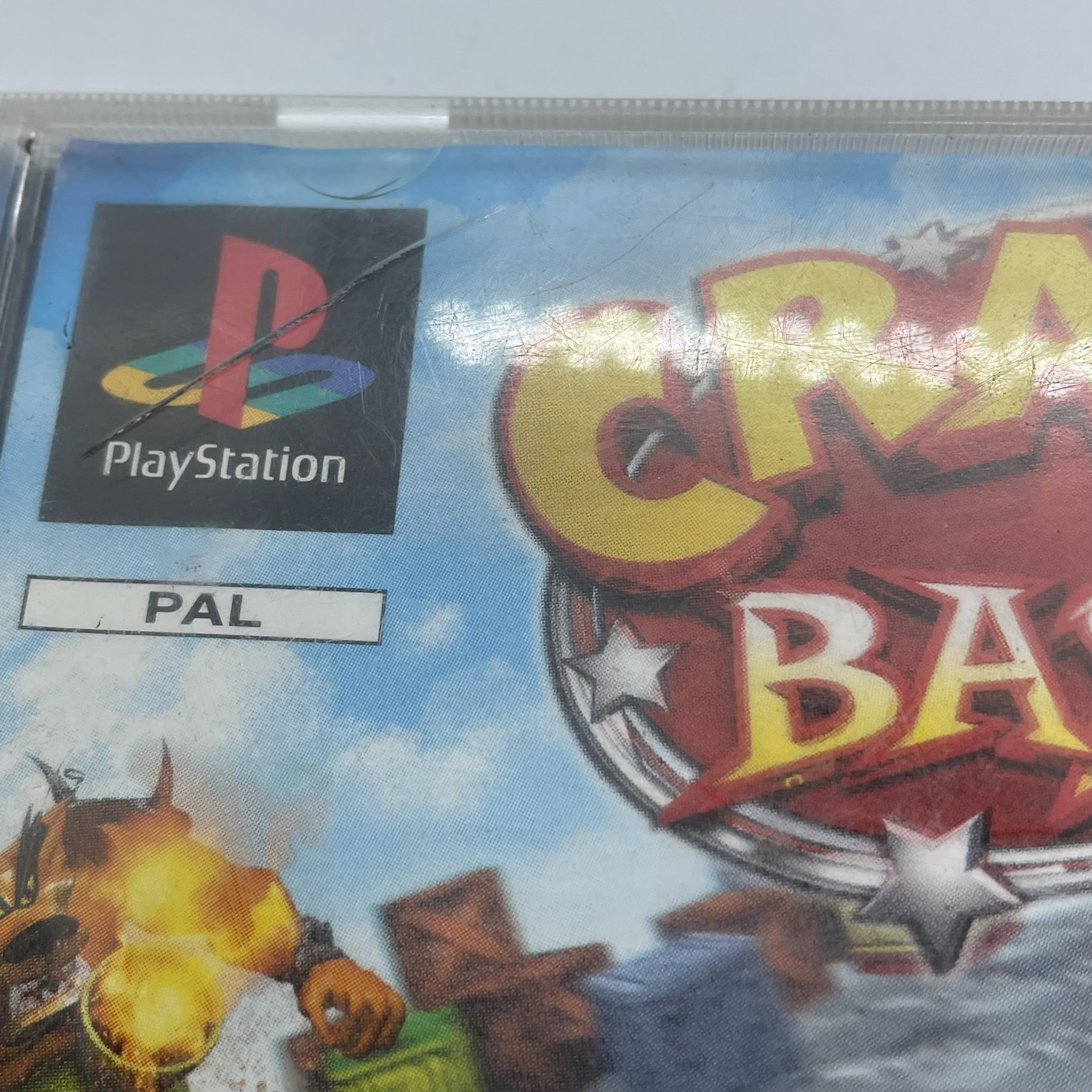 Crash Bash PS1 Game for Playstation 1 - Complete with Manual (PAL Version) | Classic Multiplayer Party Game for Family & Friends Game Nights
