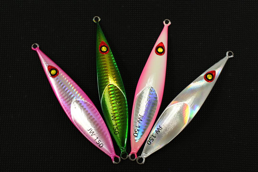Jigging World JW A141 Slow Pitch Jigs - Premium Saltwater Fishing Lures for Tuna, Grouper & Snapper - Perfect for Deep Sea & Offshore Angling