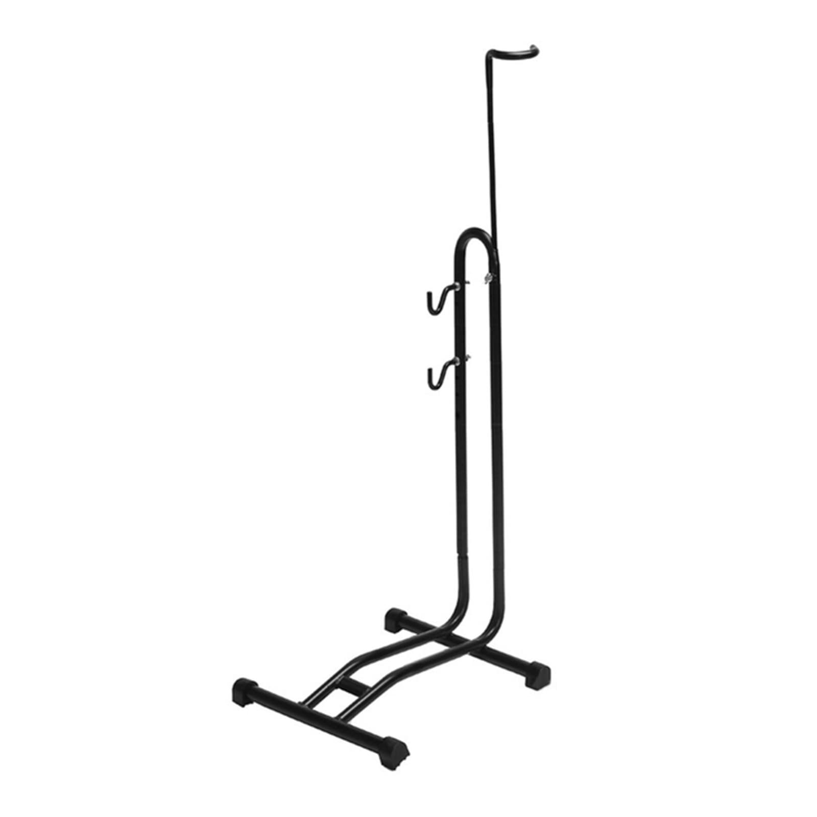 Qgg Bicycle Floor Parking Rack - Indoor Bike Storage Stand for Mountain & Road Bikes - Garage Bike Repair Stand & Maintenance Holder - Perfect for Home, Workshop & Cycling Enthusiasts