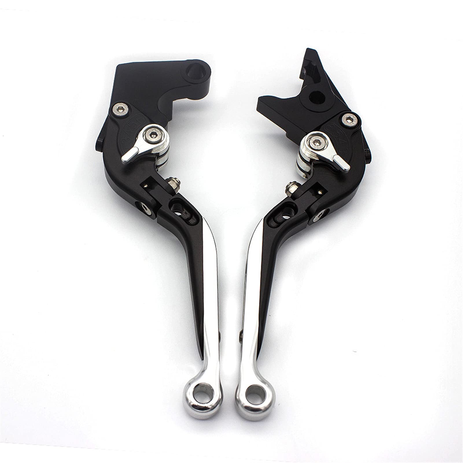 CNC Folding Extendable Motorcycle Brake & Clutch Lever Set - Compatible with Yamaha XJ 900 S Diversion (1995-2003) & XJ 600 S Diversion (1992-2003) - Adjustable CNC Machined Aluminum Levers for Comfortable Riding & Easy Installation - Perfect for Street Bikes, Commuting & Long Distance Touring