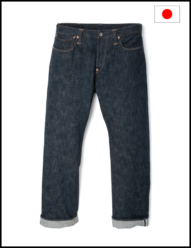 Stevenson Overall Co. 747 OSX One Wash Japanese Selvedge Denim Jeans - Premium Raw Selvedge Denim Pants for Men | Perfect for Casual Wear, Workwear & Vintage Style Outfits