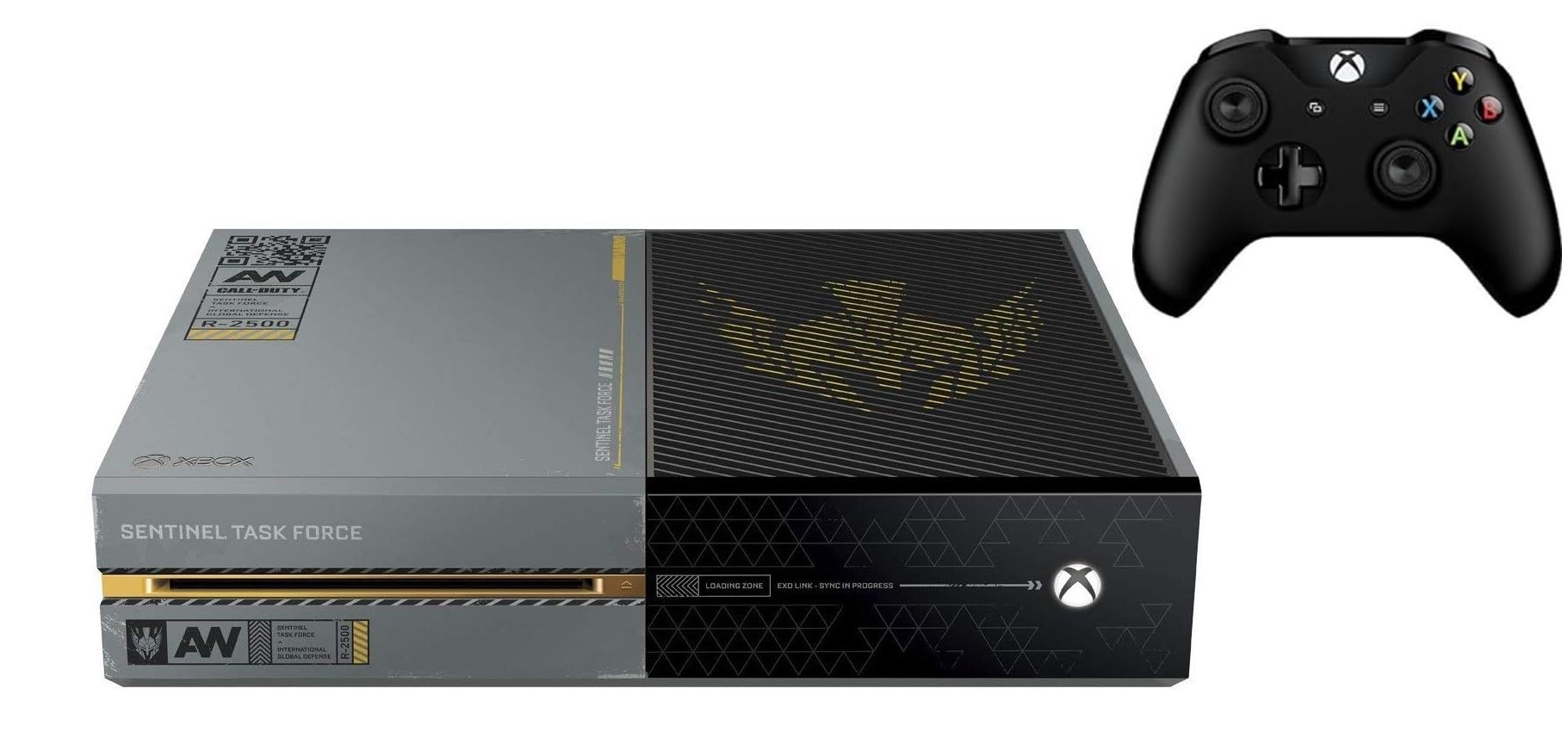 Xbox One 1TB Limited Edition Call of Duty: Advanced Warfare Bundle (Renewed) - Premium Gaming Console for COD Fans | Perfect for Home Entertainment & Competitive Gaming