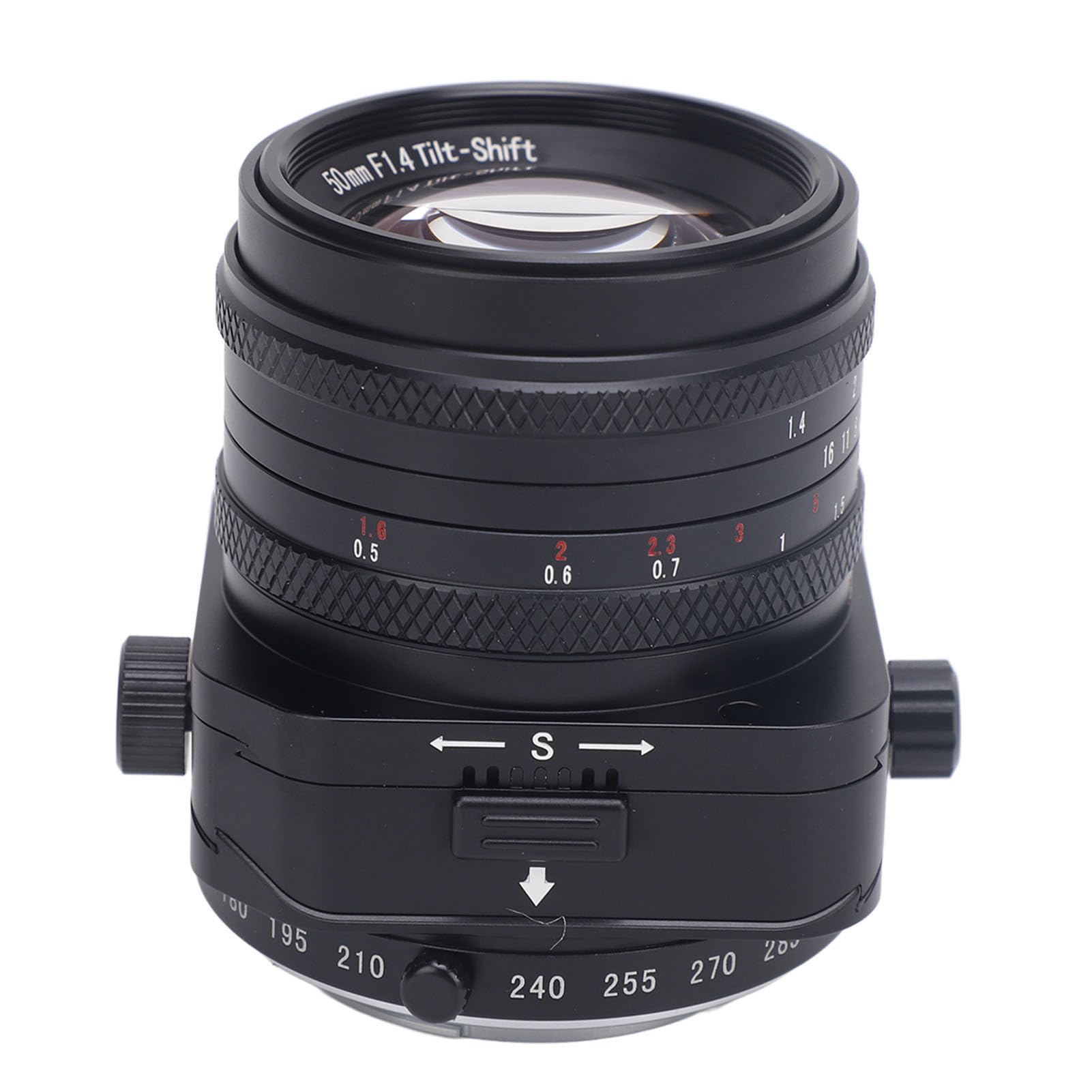 50mm F1.4 Tilt Manual Lens for Sony E Mount - Large Aperture Half Frame Portrait Lens Compatible with A6000 A6300 A6400 A7C A7III A7IV A7RIII A9 - Perfect for Creative Photography & Bokeh Effects
