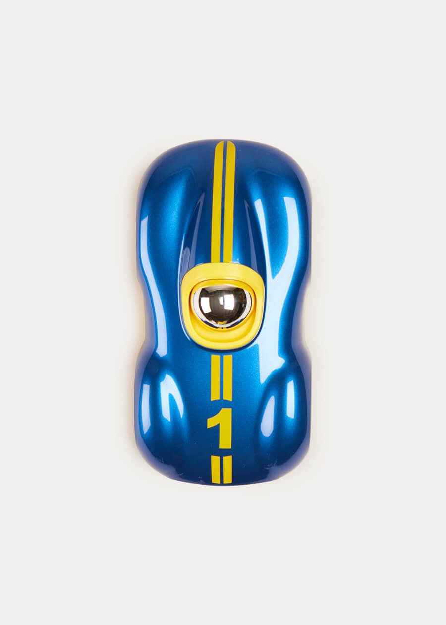 Blue Model Toy Car for Kids - Collectible Die-Cast Vehicle with Realistic Details - Perfect for Playtime, Gifts, and Display Collections