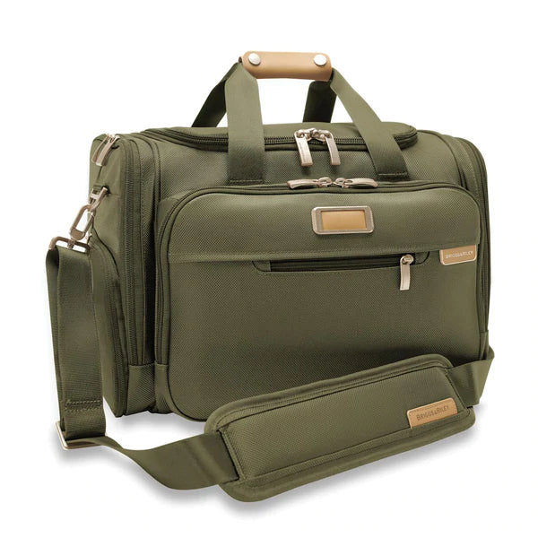 Briggs & Riley Baseline Underseat Duffle Bag - Compact Carry-On Luggage for Air Travel, Business Trips & Weekend Getaways | Perfect Under Airplane Seat Storage
