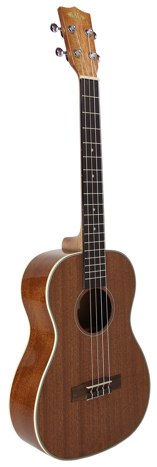 Kala KA-BG Mahogany Baritone Ukulele - Gloss Finish, Natural Wood Tone | Perfect for Beginners, Professionals & Live Performances