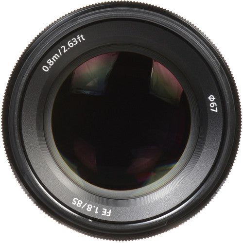 Sony FE 85mm f/1.8 Full Frame Prime Lens for Portrait Photography - Perfect for Wedding, Studio & Street Photography