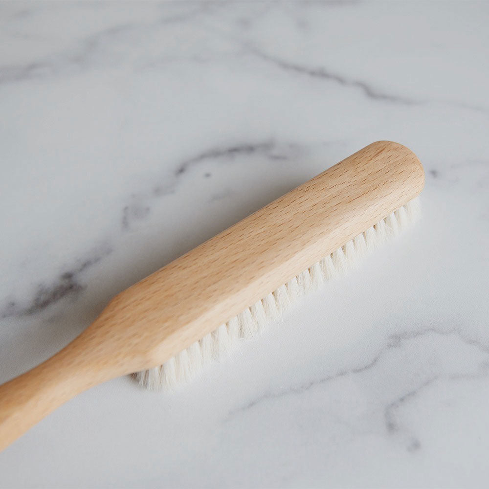 Premium Wooden Dust & Book Brush - Handcrafted Cleaning Tool for Books, Shelves & Collectibles - Perfect for Home, Office & Library Use