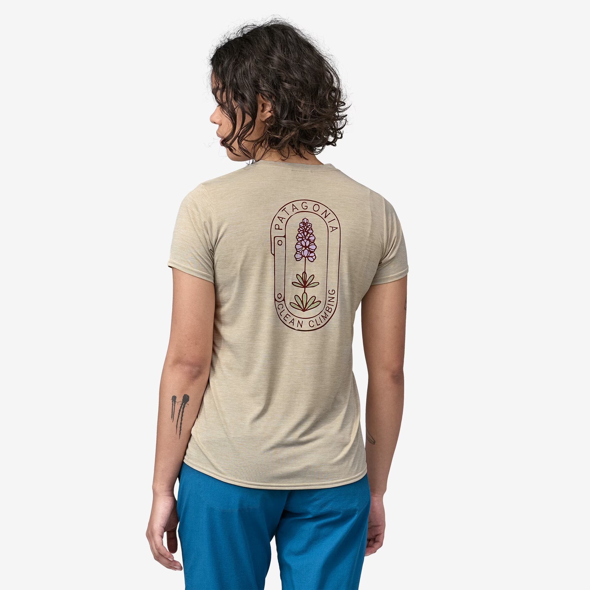Capilene® Cool Daily Graphic T-Shirt for Women - Breathable & Lightweight Outdoor Shirt - Perfect for Hiking, Running & Travel