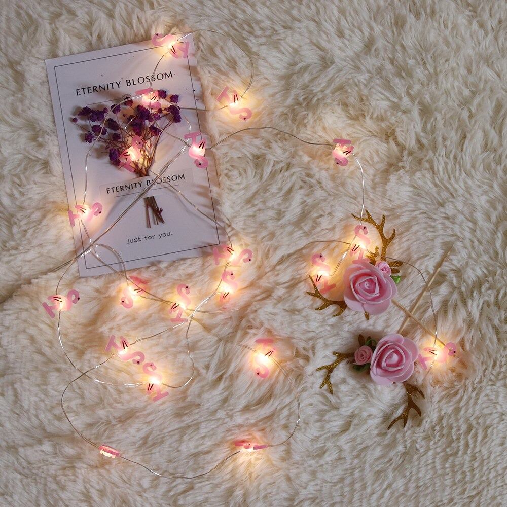 Flamingo Fairy String Lights - 20ft Waterproof LED Outdoor Lights for Patio, Garden, Party & Wedding Decor - Perfect for Backyard, Christmas, and Holiday Lighting