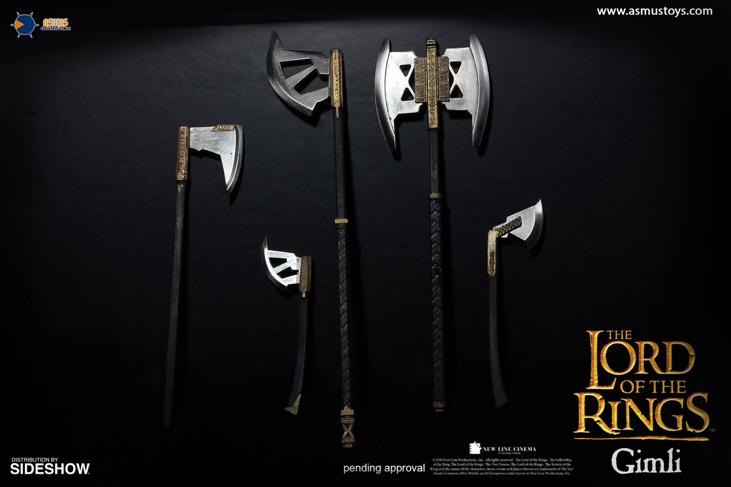Asmus 1/6 Scale The Lord of the Rings Gimli Collectible Action Figure - Perfect for Display, LOTR Fan Collections & Fantasy Decor