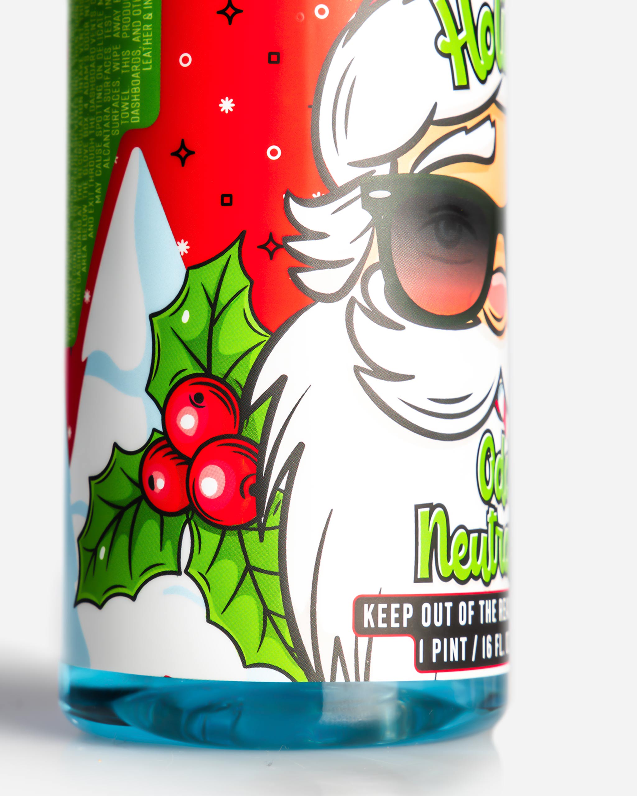 Adam's Santa Odor Neutralizer Spray - Eliminates Tough Pet, Smoke & Cooking Smells - Fresh Scent Air Freshener for Home, Car & Office Use