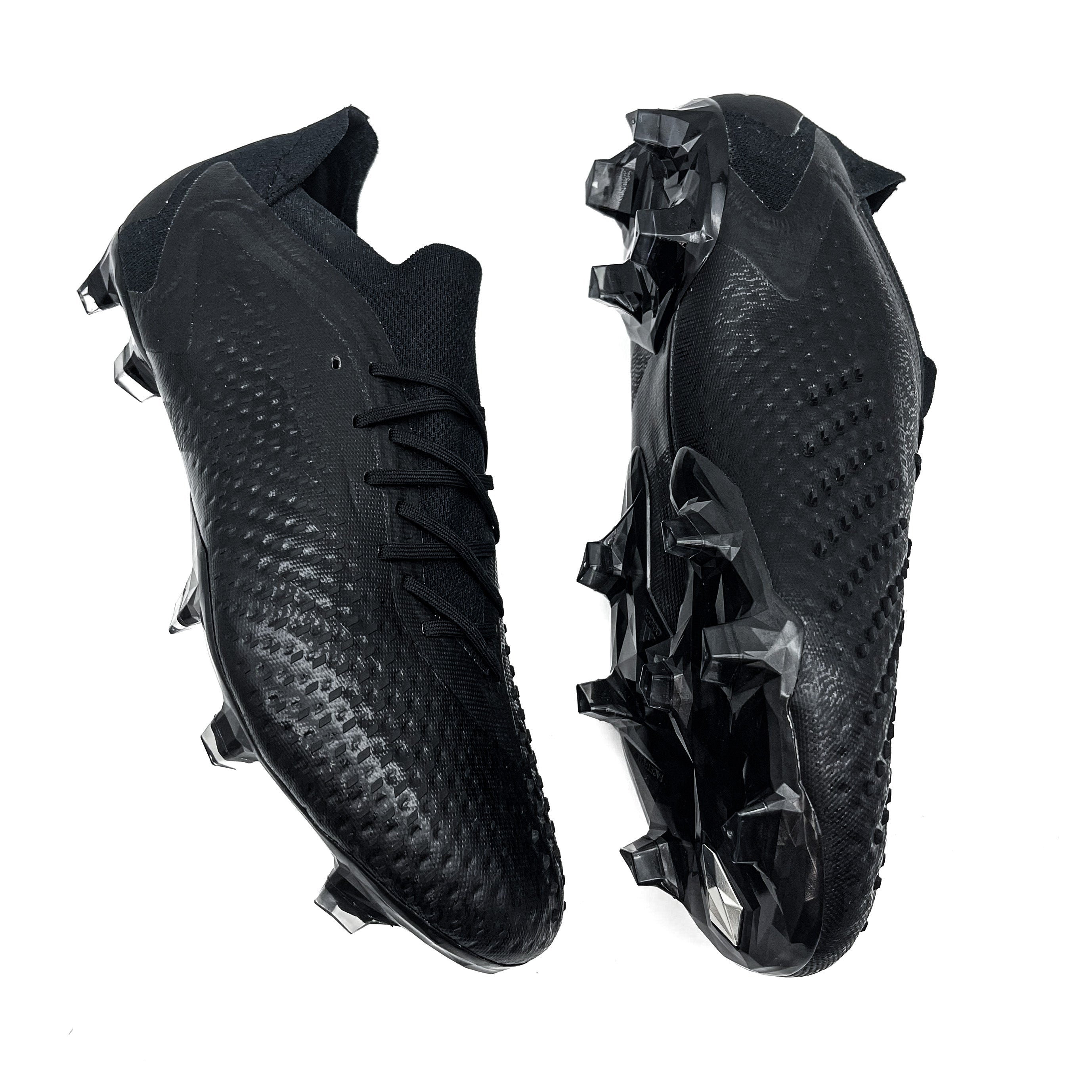 Adidas Predator Accuracy.1 FG Soccer Cleats - Black Nightstrike for Men | Firm Ground Football Boots with Enhanced Grip & Control | Perfect for Competitive Matches & Training Sessions
