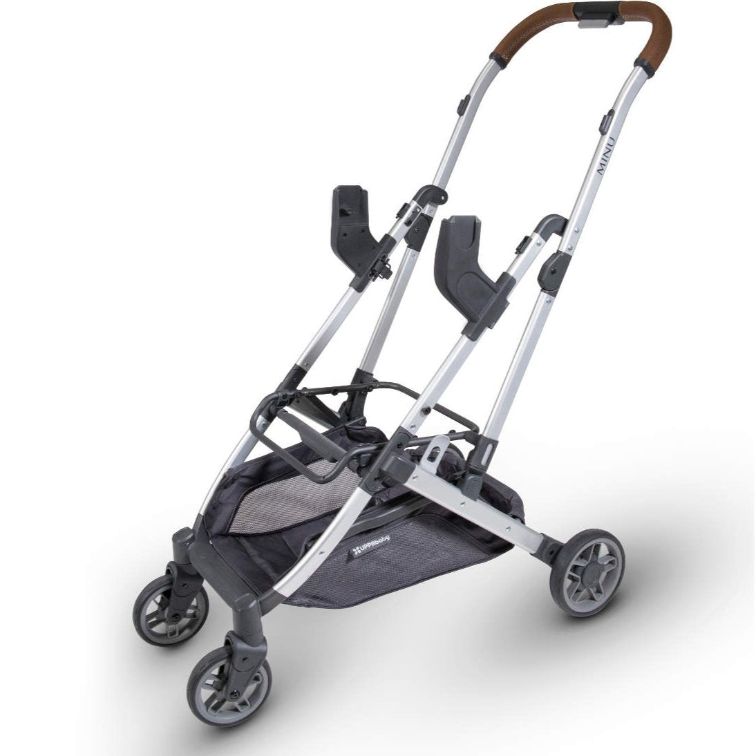 UPPAbaby Minu V2 Stroller Car Seat Adapter - Compatible with Nuna, Cybex & Maxi-Cosi Infant Car Seats | Travel System Accessory for Easy Transitions Between Car and Stroller