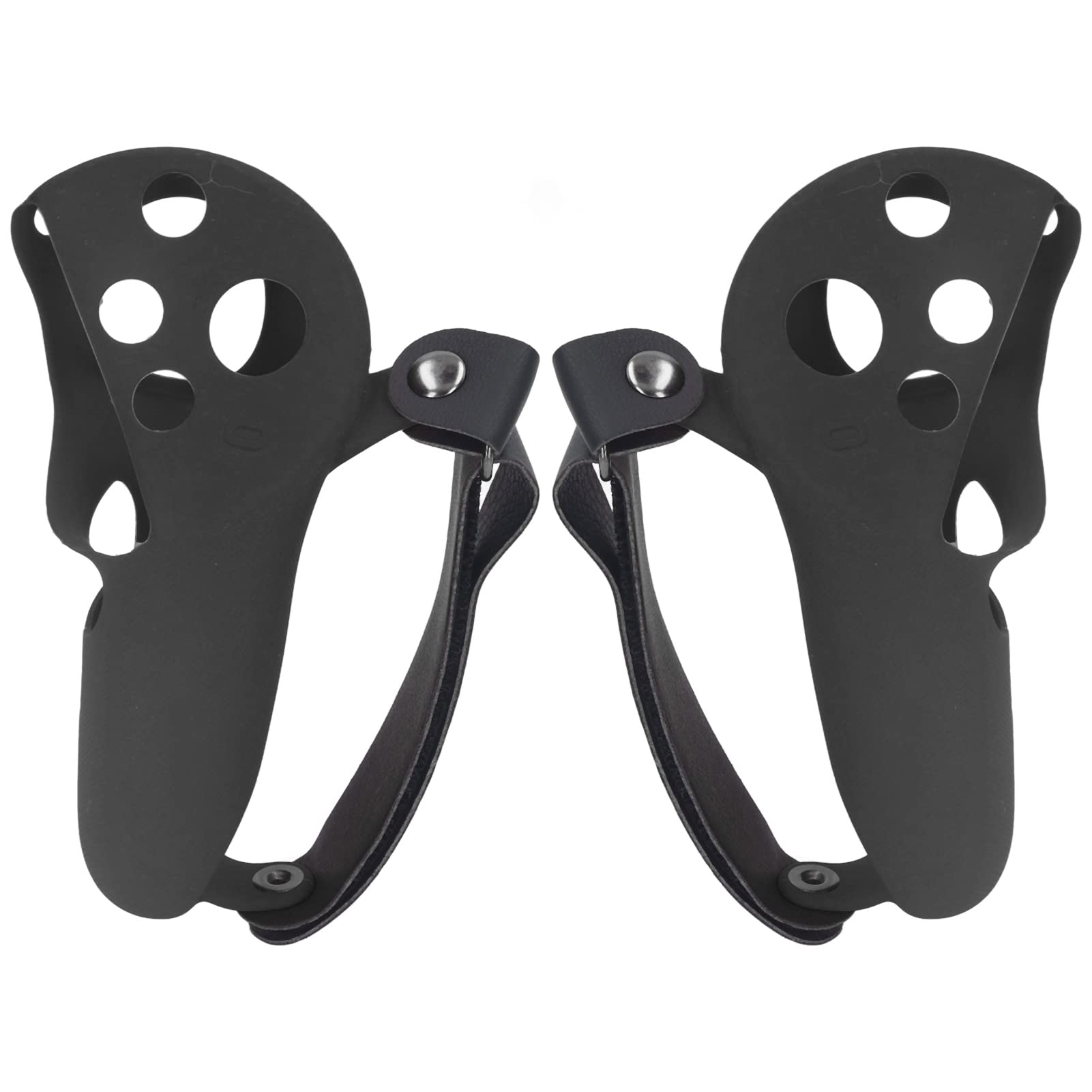 VR Controller Silicone Cover with Grip & Straps for Gaming Comfort