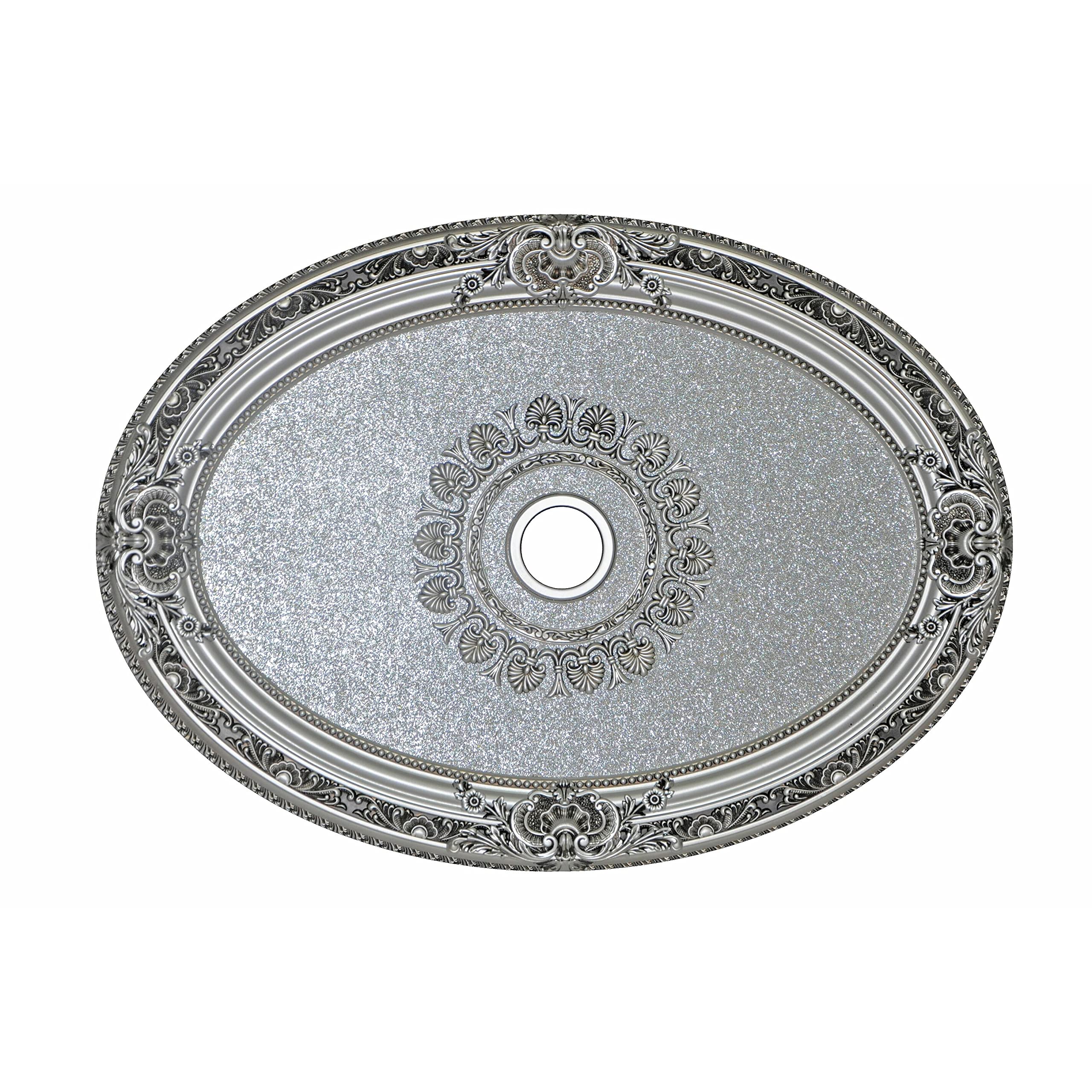 Artistry Lighting Ceiling Medallion ART0811-FZ054 - Elegant Victorian Style Ceiling Rose for Chandeliers - Perfect for Dining Rooms, Living Rooms & Bedrooms