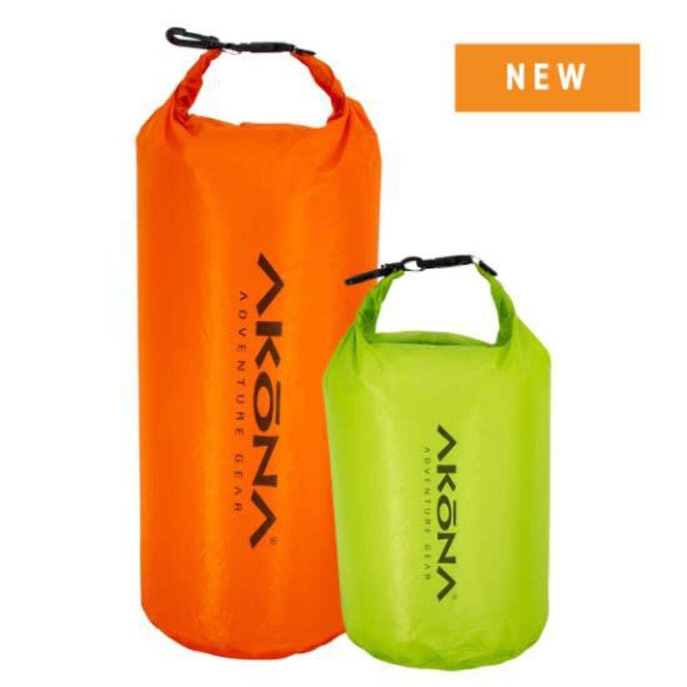 AKONA Luxor Dry Stuff Sack - Waterproof Gear Storage Bag for Camping, Hiking, Travel & Outdoor Adventures