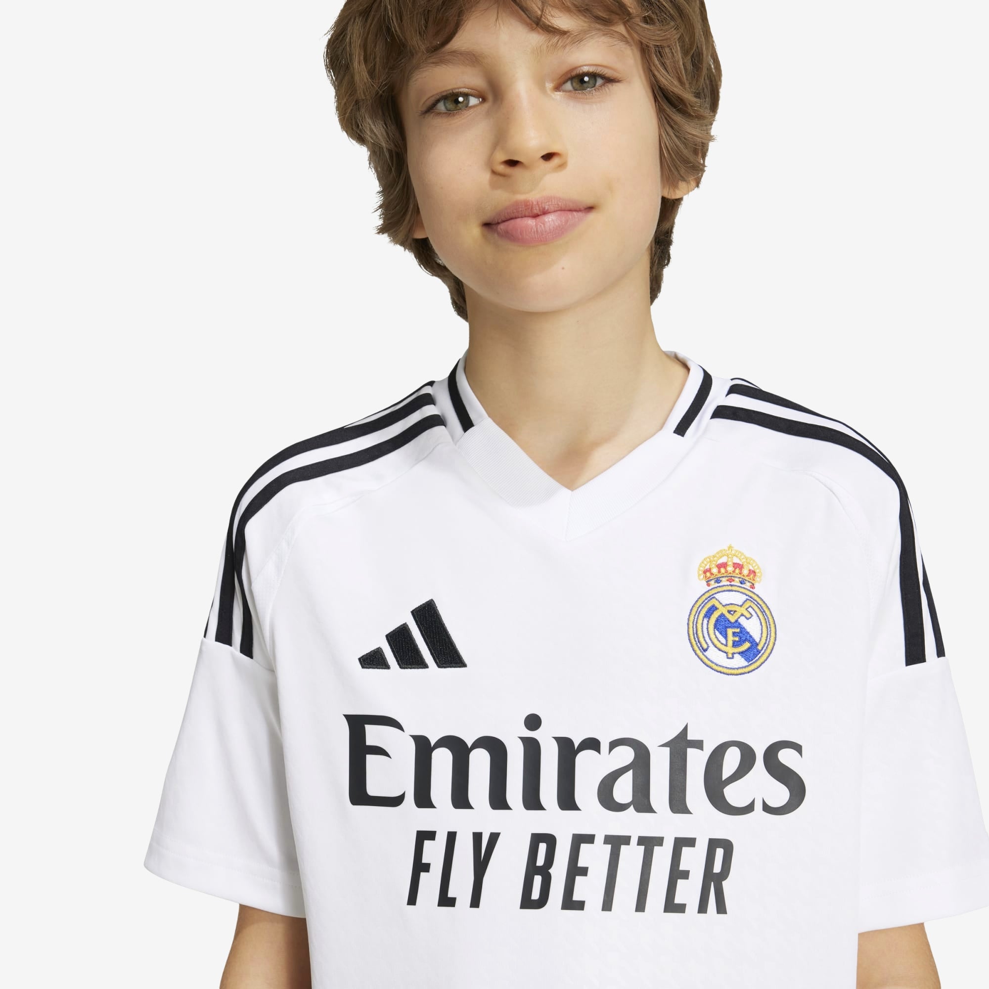 adidas Real Madrid 2024/25 Stadium Home Jersey - Authentic Football Soccer Shirt for Men & Women - Perfect for Match Day, Training & Fan Support