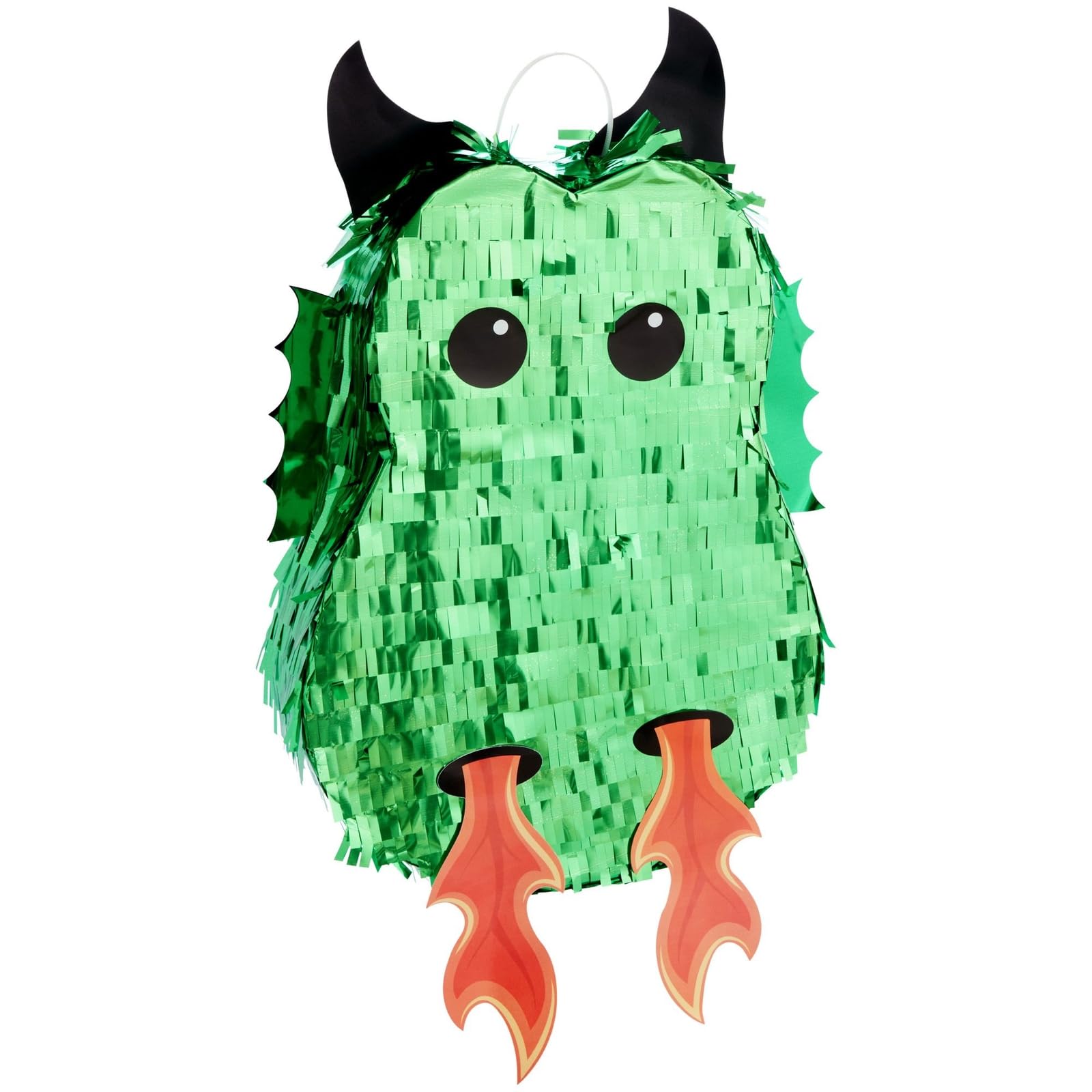 Blue Panda Green Dragon Pinata for Kids Birthday Party - Knight Themed Party Decorations (17 x 10.5 x 3 Inches) - Perfect for Medieval, Fantasy, and Dragon Birthday Celebrations