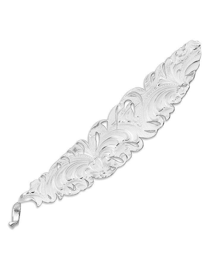 Montana Silversmiths HF4059BK Classic Western Hat Feather - Black & Silver for Cowboy Hats, Costumes & Western Fashion Accessories